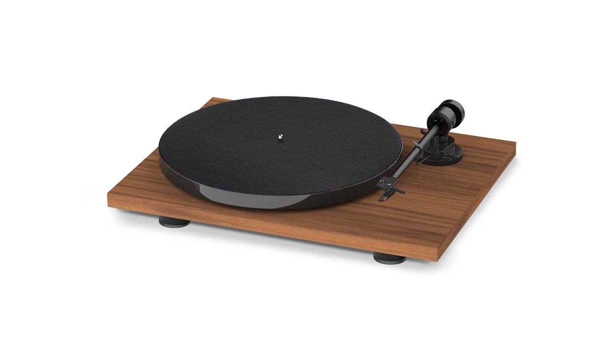 Проигрыватель винила Pro-Ject E1 Phono Walnut OM5e UNI