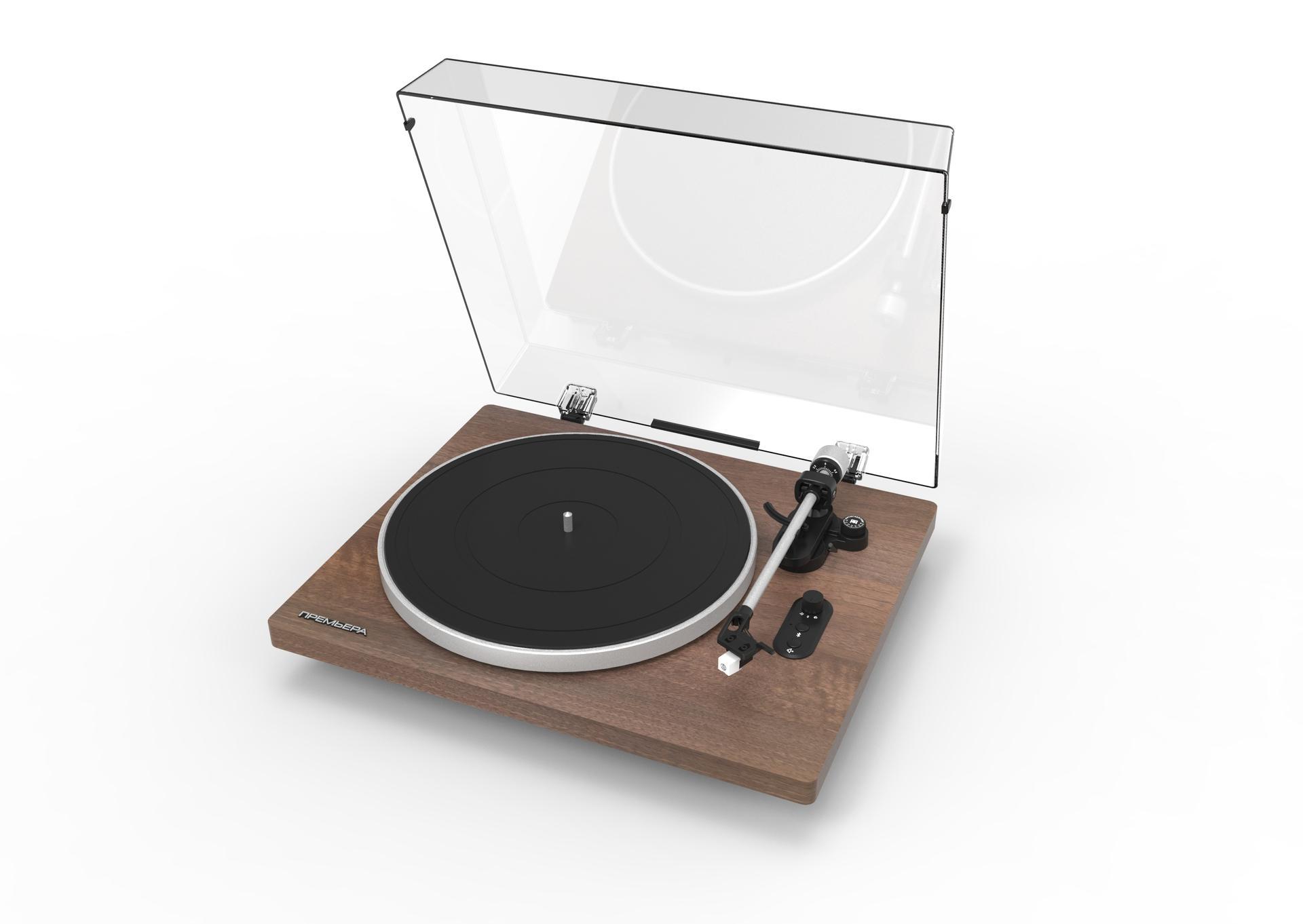 Проигрыватель винила с Bluetooth PREMIERA ULTRA XL Walnut